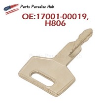 NEW Key H806 17001-00019 For Takeuchi Excavator  Track Loader US