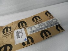 Nos Oem New Dodge Ram Cummins Turbo Diesel Tail Gate Emblem Decal 5en86sa1