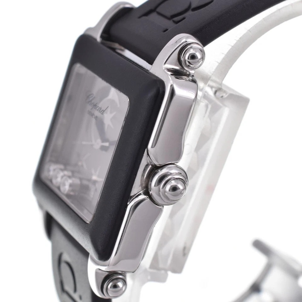 Reloj de cuarzo con diamantes Chopard Be Happy2 27/8896-401 3P para dama A#143974 Foto 3 de 4