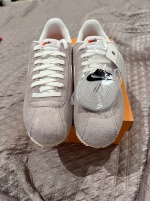Size 12 - Nike Cortez SE College Grey Team Red
