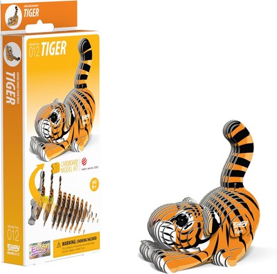 Eugy 3D Tiger Modell Handwerk Set