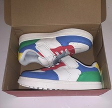 Cat Jack Toddler Jaid Solid Court Sneakers Faux Leather Color Block Size 12