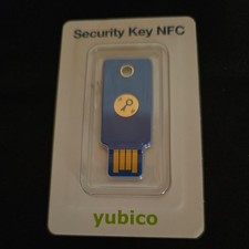 Yubico FIDO Security Key NFC and USB - Two Factor Authentication, Fits USB-A