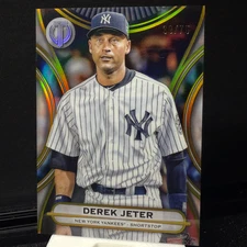 2025 Topps Tribute Derek Jeter Gold /75 #2 Yankees HOF Captain Legend