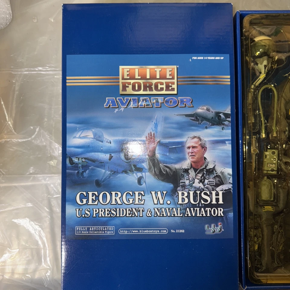 Elite Force Aviator George W. Bush presidente de Estados Unidos y aviador naval 1/6 sc exc++ Foto 2 de 4