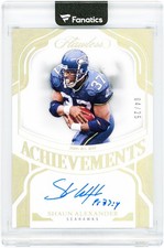 Shaun Alexander Seahawks Signed 2025 Panini Flawless #FA-SAR #4/25 Card w/Insc