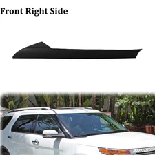 For Ford Explorer 2011-2019 Front Right Windshield Outer Pillar Trim Molding