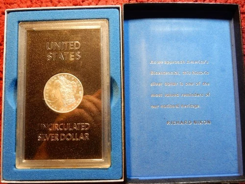 1879 S San Francisco Uncirculated Morgan Silver Dollar 1$ GSA Hoard Non CC GEM