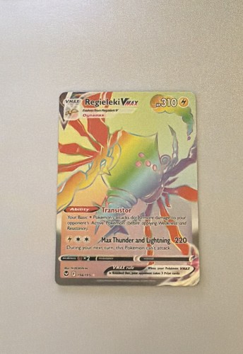 Regieleki VMAX (Secret) 198/195 Swsh12: Sword & Shield - Silver Tempest Holo