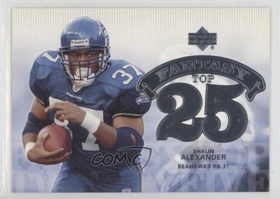 2006 Upper Deck Fantasy Top 25 Shaun Alexander #F25-SA 0c4