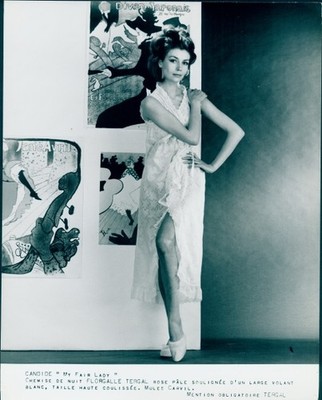 Foto Frau im Nachthemd, Reklame, Candide, My Fair Lady - 10823304
