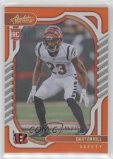 2022 Panini Absolute Rookies Spectrum Orange /75 Daxton Hill #156 sc2