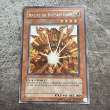 Senju of the Thousand Hands - SRL-080 - Rare Unlimited Ed Yugioh - LP