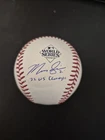 Marcus Semien Signed 23 WS Champs Official 2023 World Series Baseball (Beckett)