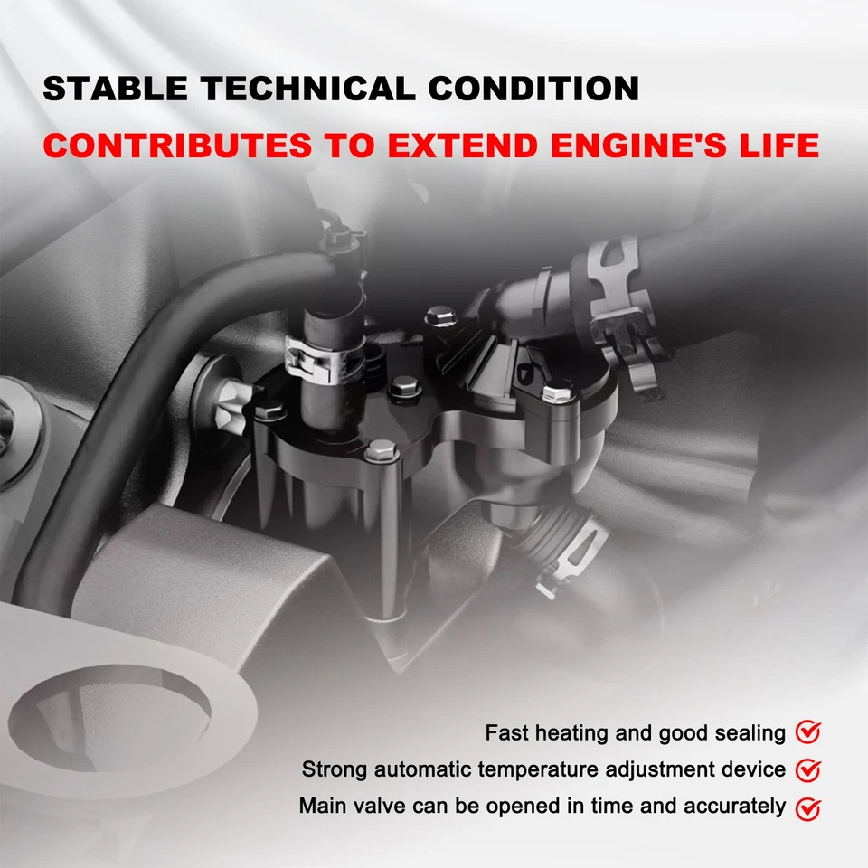 Carcasa termostato para Kia Sportage 2011 2012 2013 2,0 L 25600-2G545 EE. UU. Foto 4 de 4