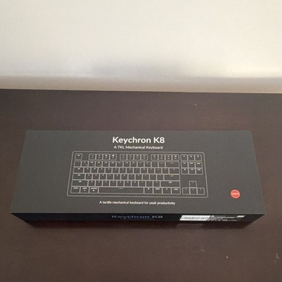 Keychron K8 TKL Wireless   Gateron Brown, White Backlight, BT/USB-C