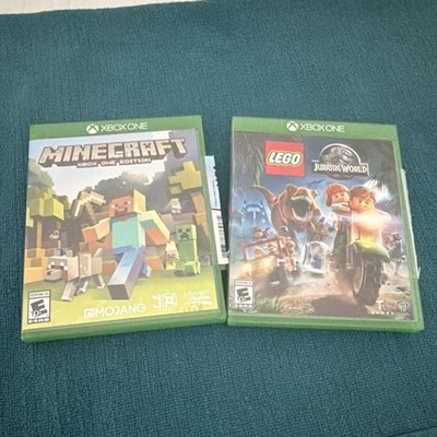 Mojang Minecraft & LEGO Jurassic World Xbox One Game Lot