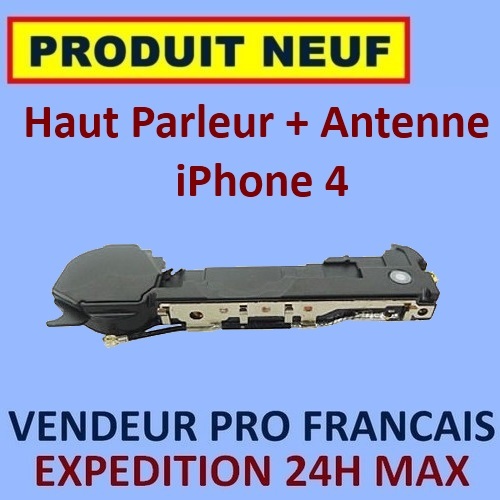 ✖ MODULE HAUT PARLEUR BUZZER + ANTENNE RESEAU WIFI IPHONE 4 ✖ GARANTI ENVOI 24H✖ - Photo 1 sur 1