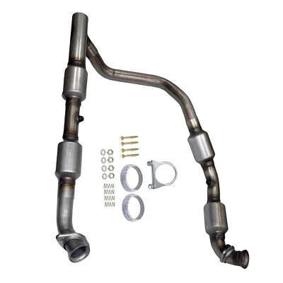 50493 Catalytic Converter Steel For 2005 - 2008 Ford E-150 E-250 E-350 5.4L