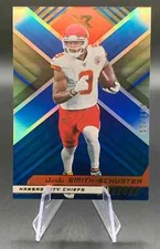 2022 JuJu Smith-Schuster /199 Panini XR Blue Parallel #42 Kansas City Chiefs