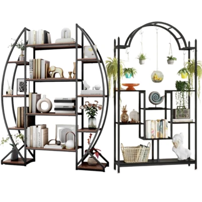 UNHO Scaffale verticale libreria divisorio scaffale da ufficio metallo scaffale per documenti scaffale decorativo design