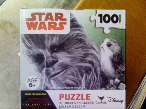 4 lot Disney's Star Wars The Last Jedi 100 Piece Jigsaw Puzzle 9 in x 10 in New. - Picture 4 of 12