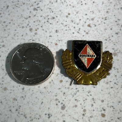 Borgward Motor Car Germany Vintage Tin Stick Pin Pinback Badge #49636