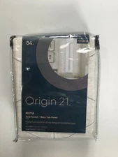Origin 21 Gray Nova Rod Pocket Back Tab Window Panel 84” NEW!