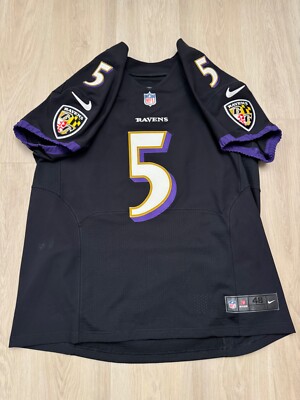 Nike Vapor Elite Untouchable Hollywood Brown Baltimore Ravens Jersey 48 Men  XL