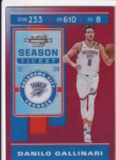2019-20 Panini Contenders Optic Red #93 Danilo Gallinari 