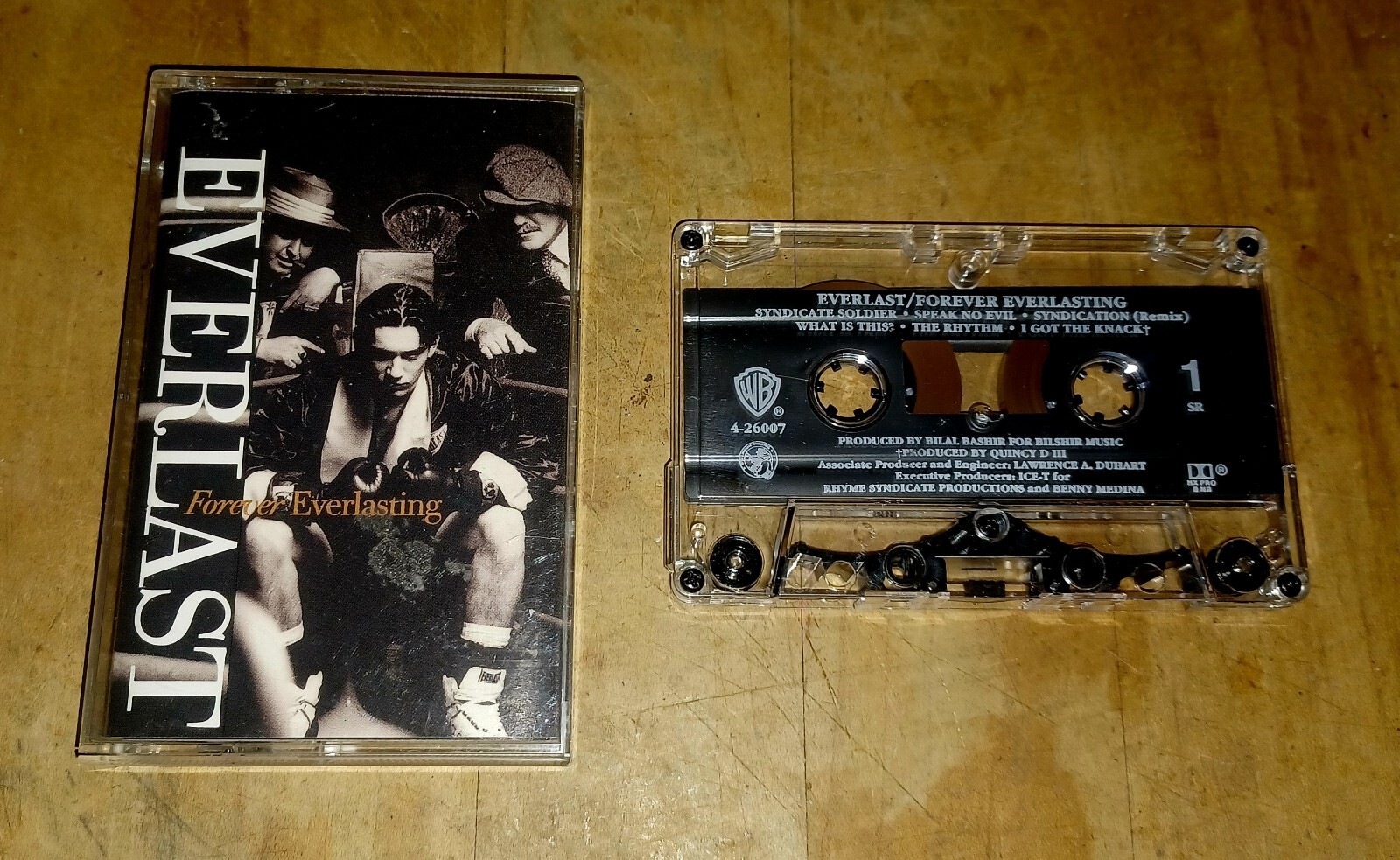 EVERLAST FOREVER EVERLASTING VINTAGE CASSETTE TAPE RAP ROCK RARE (1990)🔥🍀