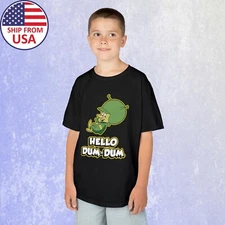 The Great Gazoo Hello Dum Dum Black Kids Size XS-XL