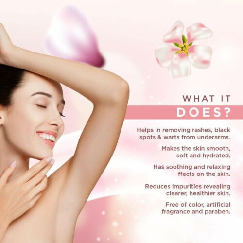 Qraa Dark Underarm Whitening Cream For Removing Rashes Black Spots and Warts 50g - Picture 3 of 6