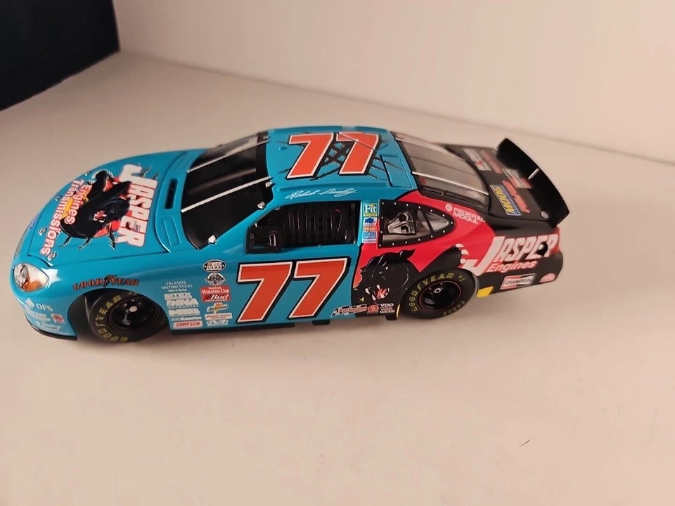 Jasper Engines Robert Pressley #77 Ford Taurus 1:24 Diecast Racecar Team Calibre Foto 2 de 4