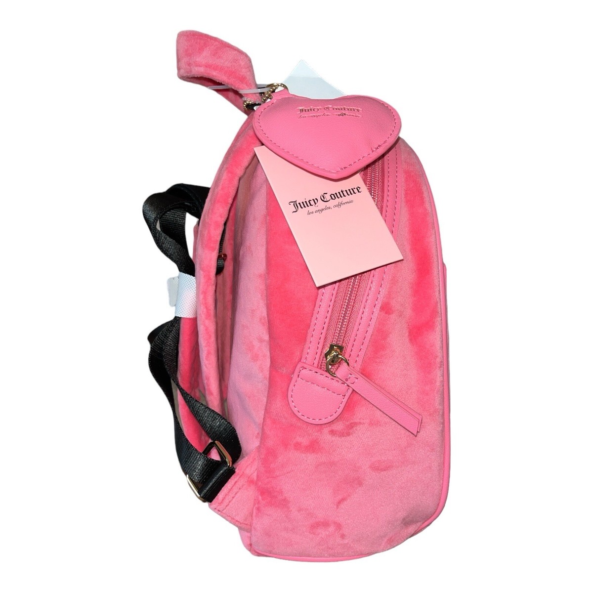 Juicy Couture Velvet Pink Lemonade Big Spender Backpack