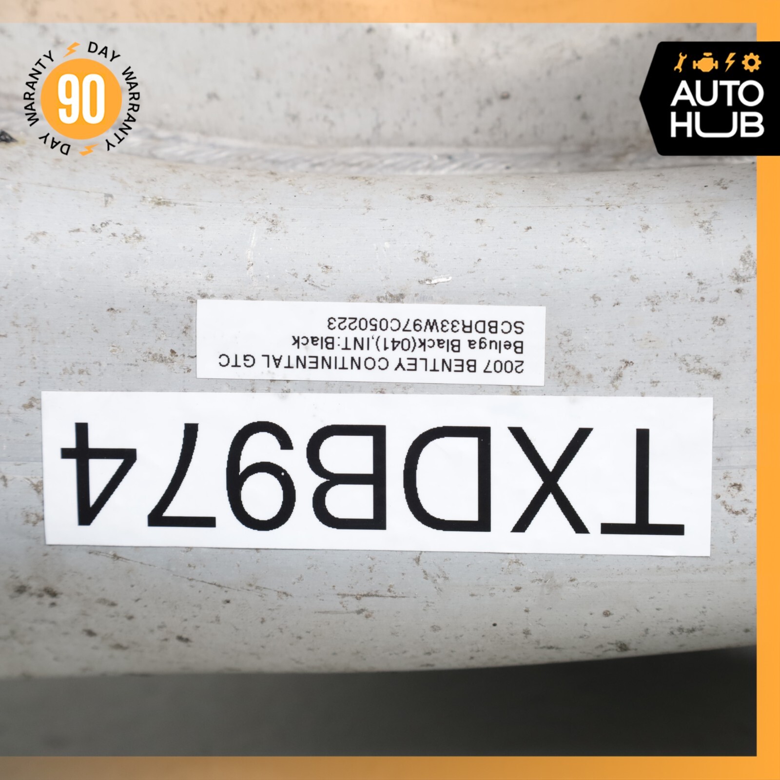 07-11 Bentley Continental GTC Rear Subframe Crossmember Cross Member OEM 62k