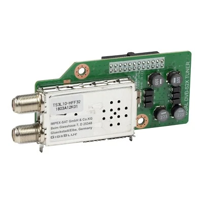 GigaBlue DVB-S2X Dual Multistream HD Tuner for Gigablue UHD Quad 4K, UE 4K, X2 - Photo 1/3