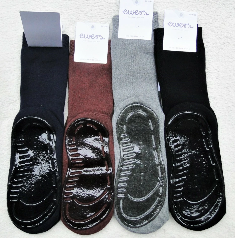 Stoppersocken ABS Antirutschsocken SOFT-STEP uni Gr. 23/24 - 43/45 von Ewers