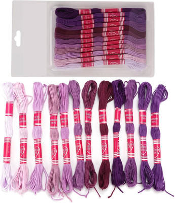 Embroidery Thread Gradient Bright Metallic Embroidery Thread Embroidery Thread W