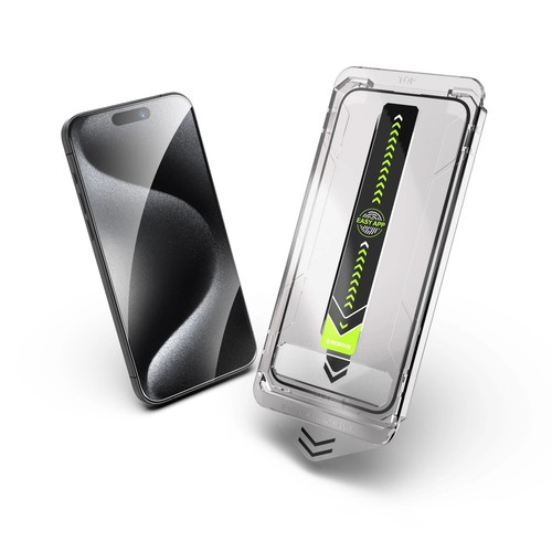 💥2x wyświetlacz PanzergIas szkło ochronne do iPhone 16 15 14 Pro Max + pomoc w montażu💥 - Zdjęcie 4 z 7