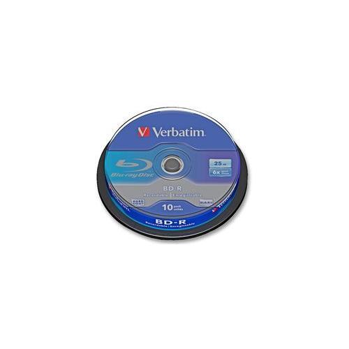 VERBATIM - 43742 - blu ray, Bd-R ,6X, Broche 10 Paquet - Photo 2/2