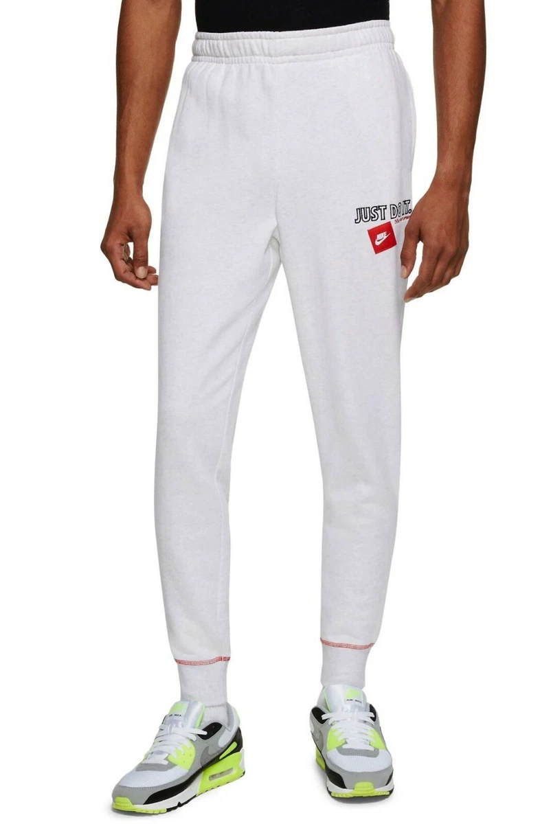 Nike Sportswear French Terry Joggers Pants Tapered Cuffed Birch