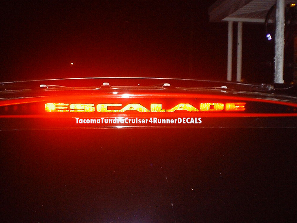 Third Brake Light Decal For 2010-2016 Cadillac SRX – Custom Vinyl Overlay