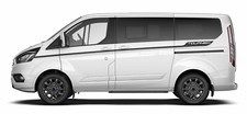 Seitenstreifen Aufkleber Set passend für Ford Tourneo Custom Transit T