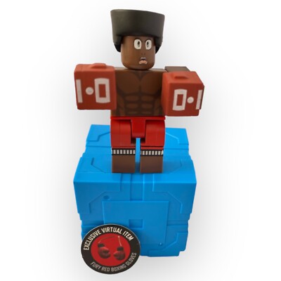 Roblox Series 9 BOXING MANIA RED BOXER Kids Toy NEW+Fury Gloves