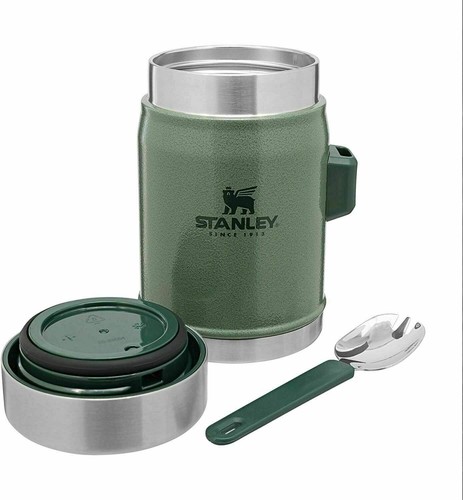 STANLEY 14OZ I KLASSISCH LEGENDÄRES VAKUUM LEBENSMITTELGLAS MIT SPORK HEISS- & KALTKOLBEN NEU - Bild 3 von 25