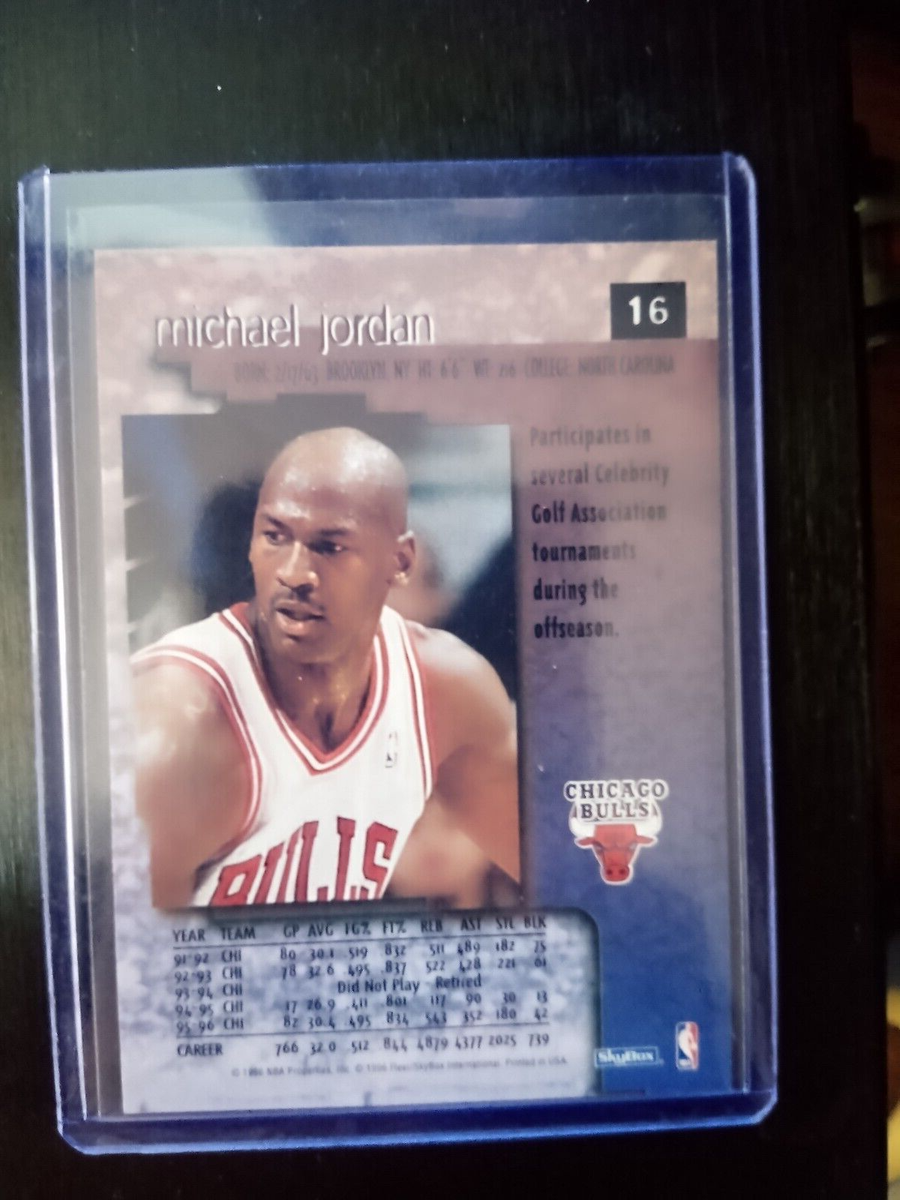 1996-97 Skybox Premium - #16 Michael Jordan | eBay