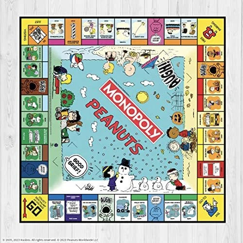 Monopoly: Peanuts Edition Board Game - Image 4 of 4