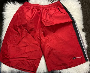 reebok red shorts