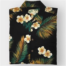 Vintage KoKo Island Hawaiian Button Up Shirt Rayon Mens Size XL Camp Cruise